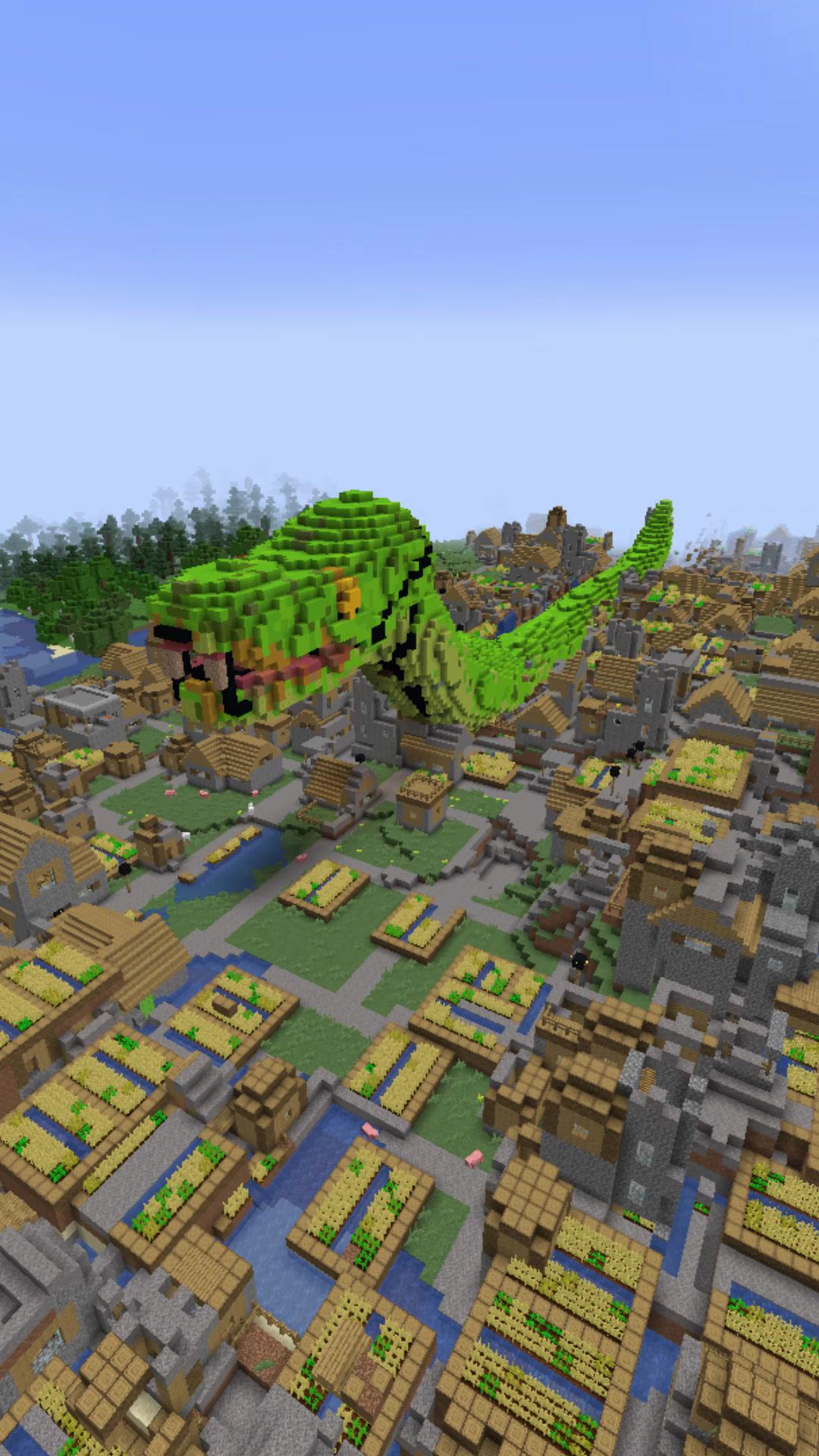 Minecraft stop motion snake #minecraft #minecraftbuilding #stopmotion #fypシ #foryou #HornsAndHalosSnakeIO #snakeio #snakeiochallenge