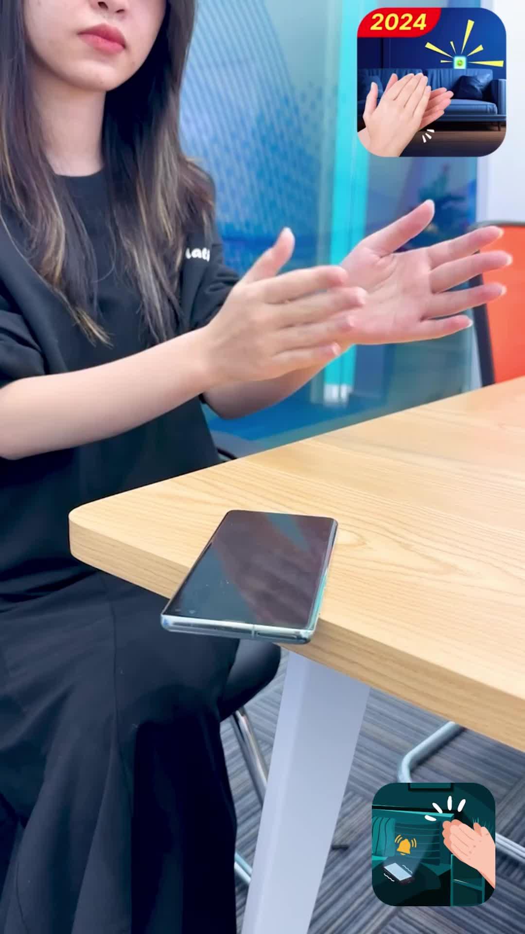 You lost your phone. Don't worry, this app is for you. Clap & Whistle your phone will appear.