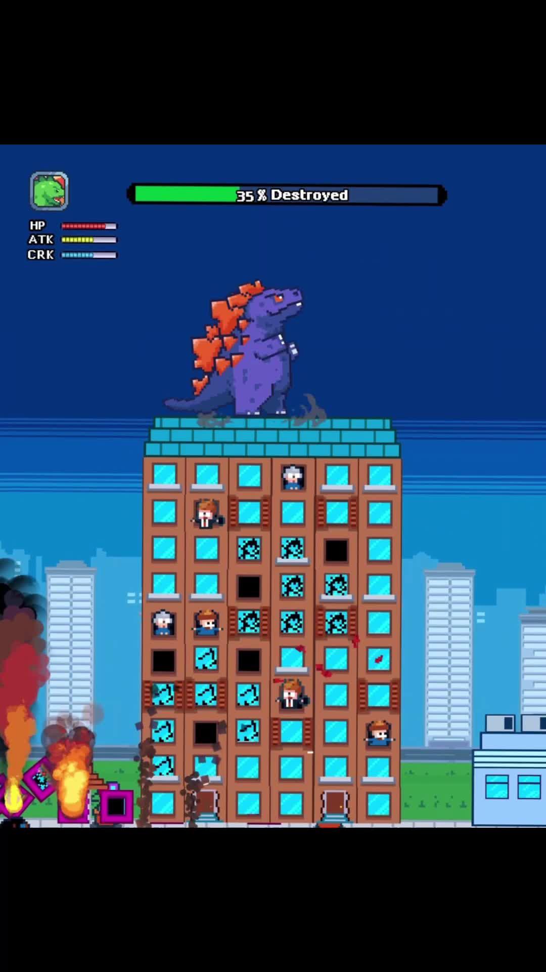 Become a Kaiju & Cause Colossal Carnage in this Rampage Inspired idle Game! 