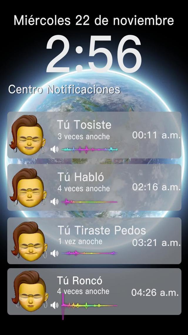 ¿Roncaste fuerte anoche? ¡Descárgalo para descubrirlo!