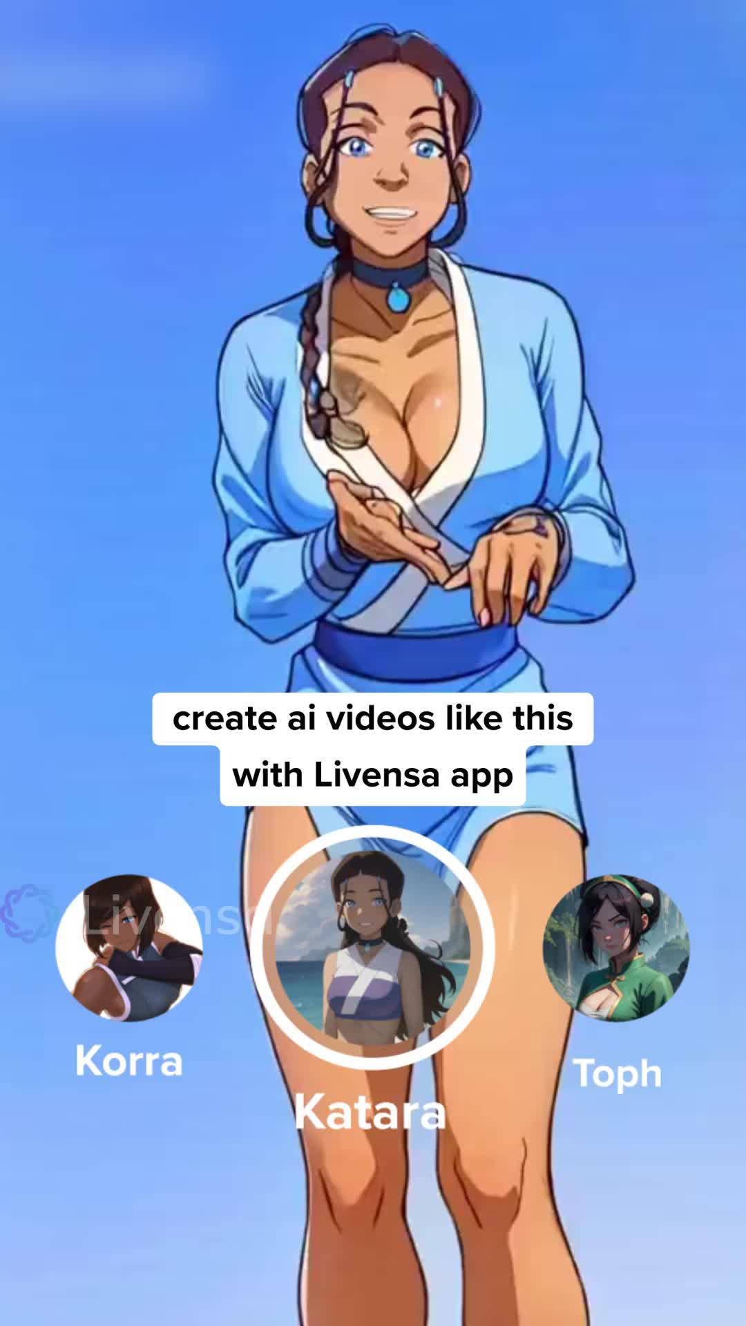 Create Al videos with your own words on mobile