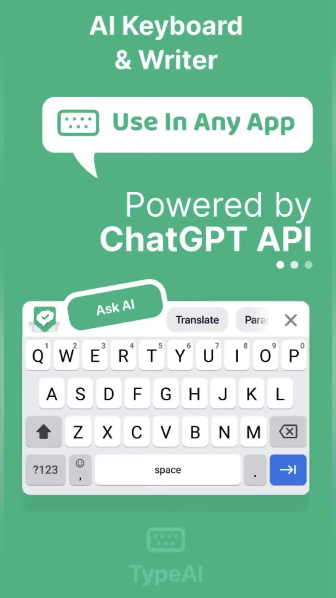 Start using AI straight on your keyboard!