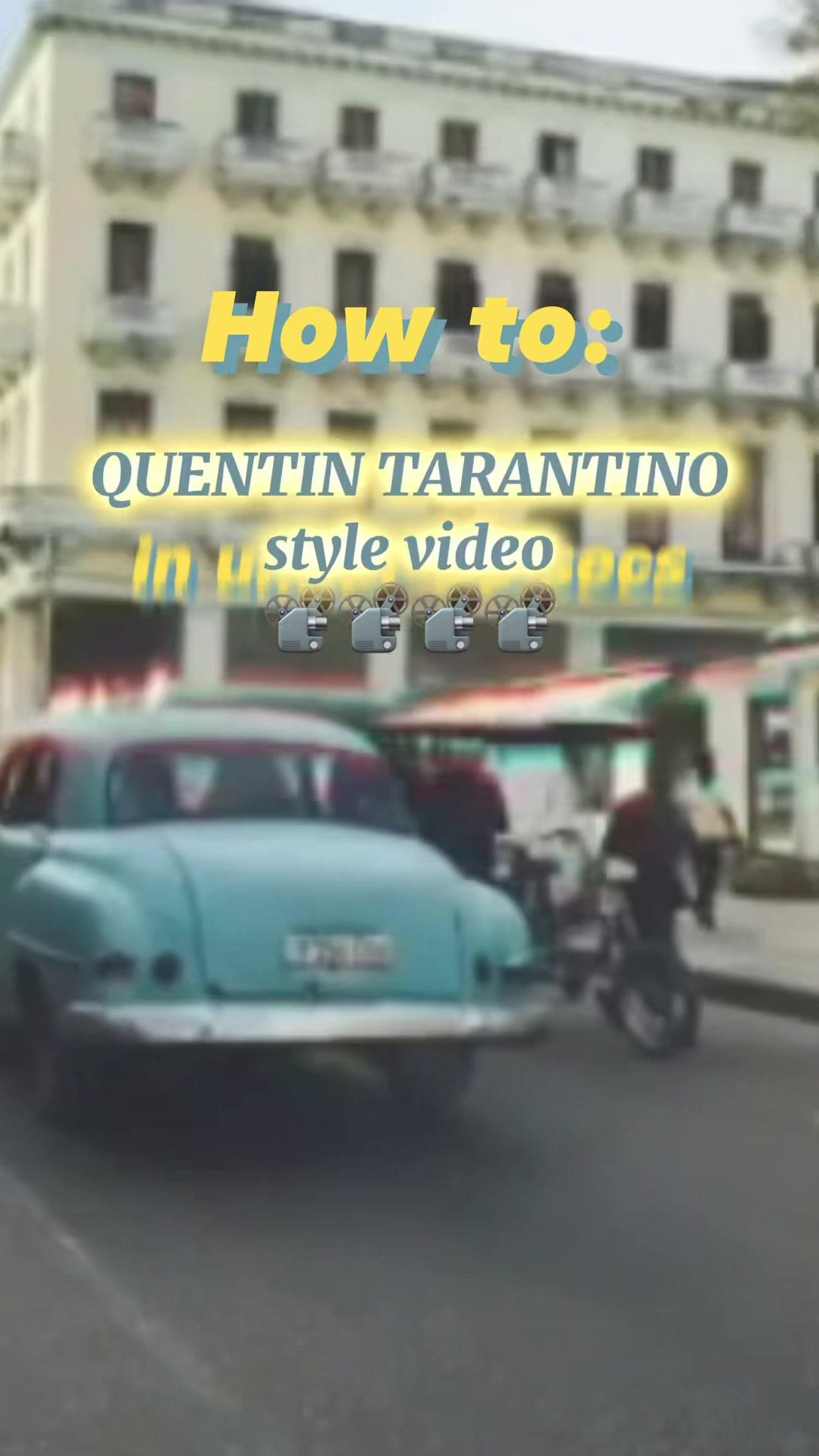 Quentin Tarantino video in under 30 seconds 🏍️💨 doesn’t get much easier than that! #quentintarantino #quentintarantinoedit #quentintarantinoinspo  #madewithmojo #mojovideo #videoediting #videoeditingtips #contentcreatortips #easyediting 