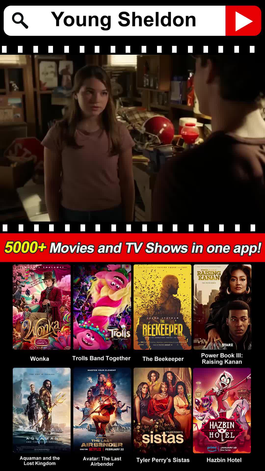 Watch blockbuster movies as you like