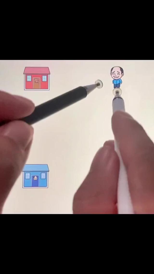 Draw a line to help them pee