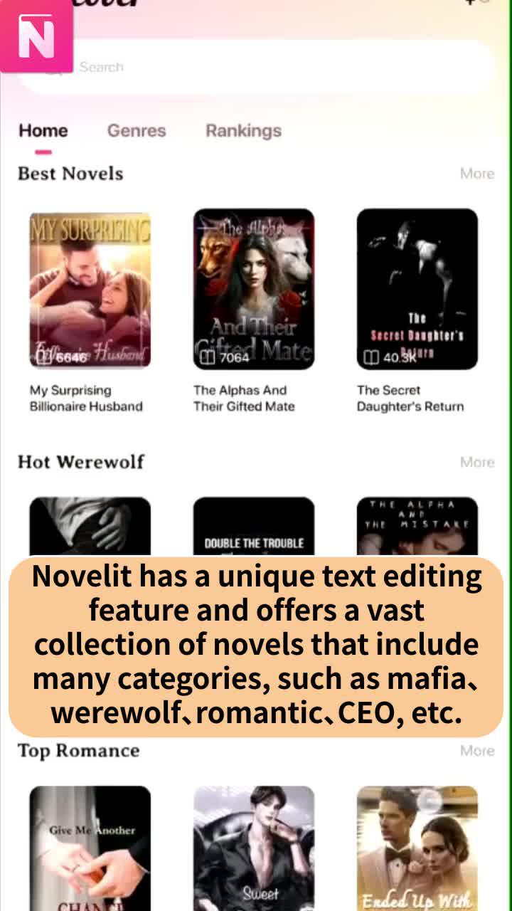 Download novelit, explore the world of novels
