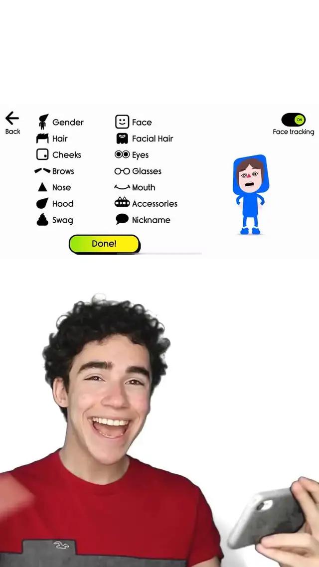 Mira como creo un avatar parecido a mi!