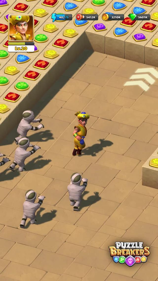 Popular puzzle RPG for mobile, free download