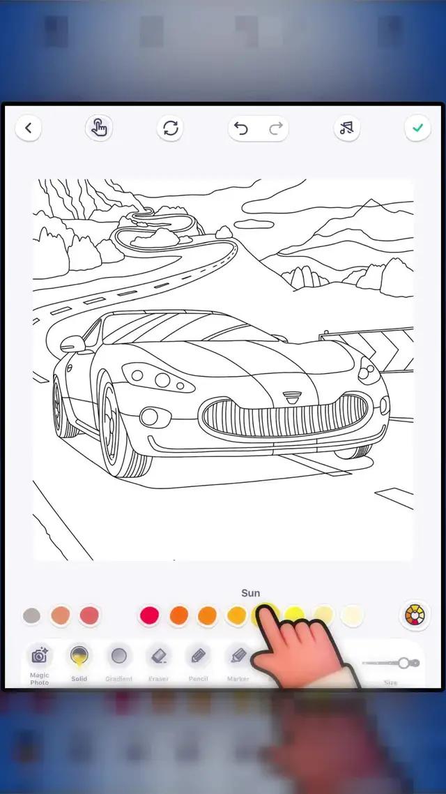 Faça uma pausa e pinte.