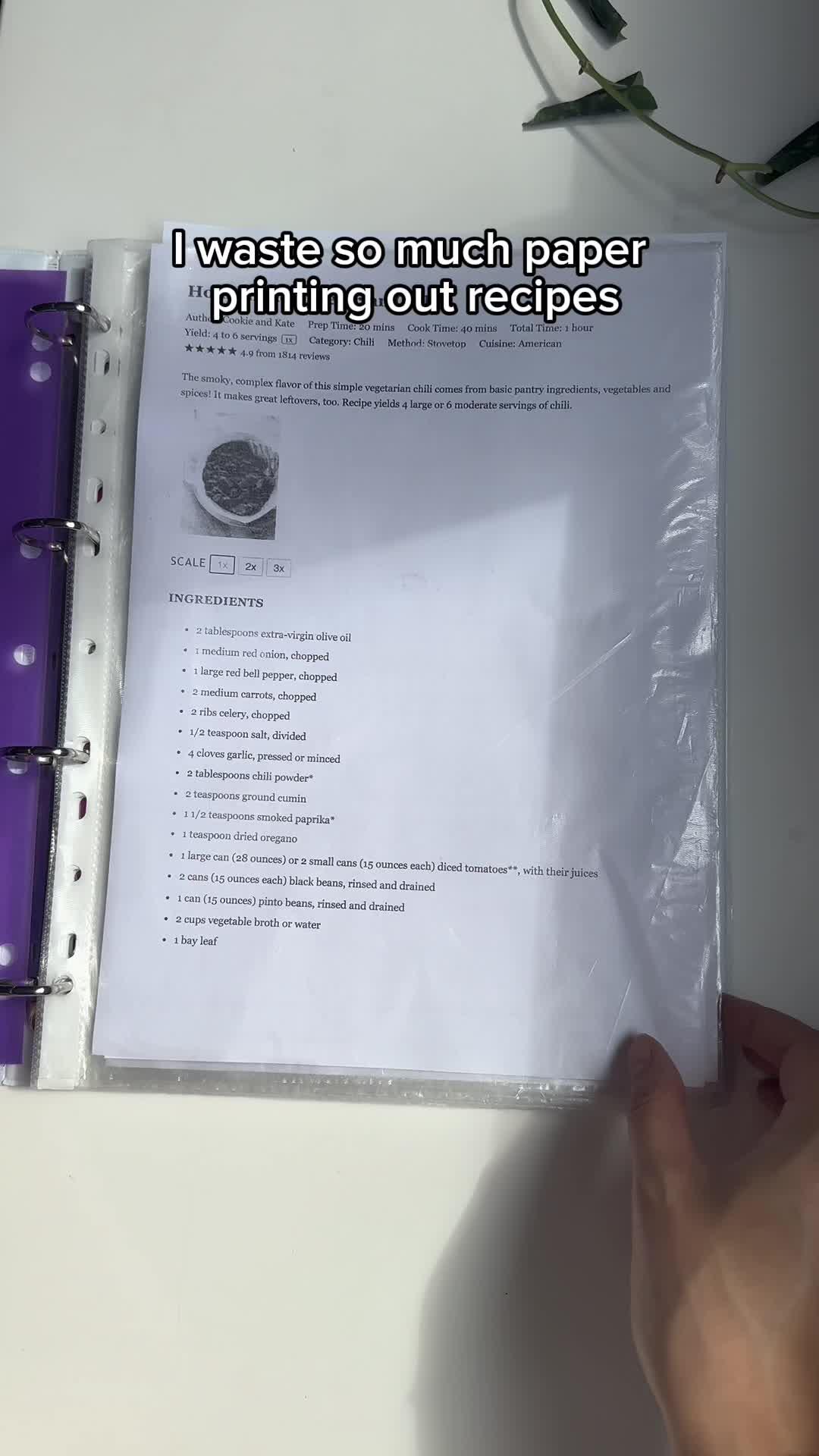 Download recipes in seconds