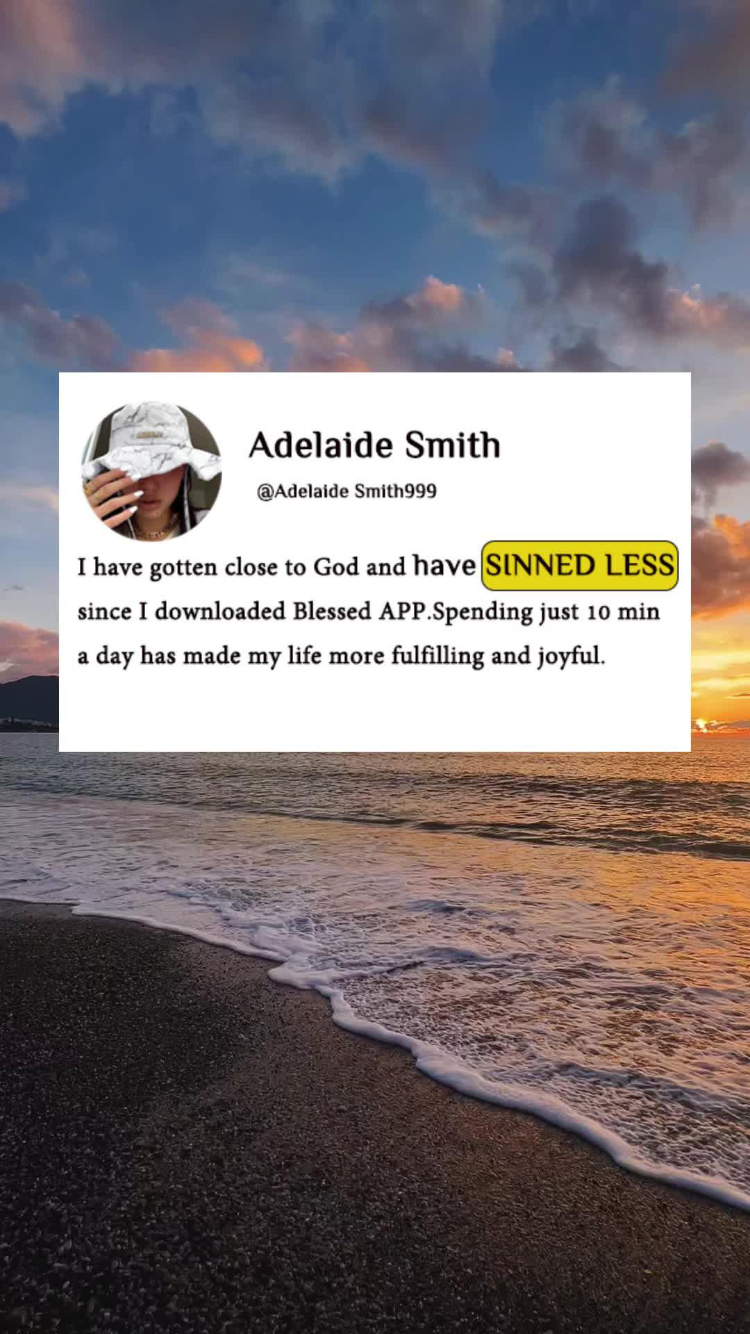 10 minutes a day,Overcome your desires and deepen your faith.