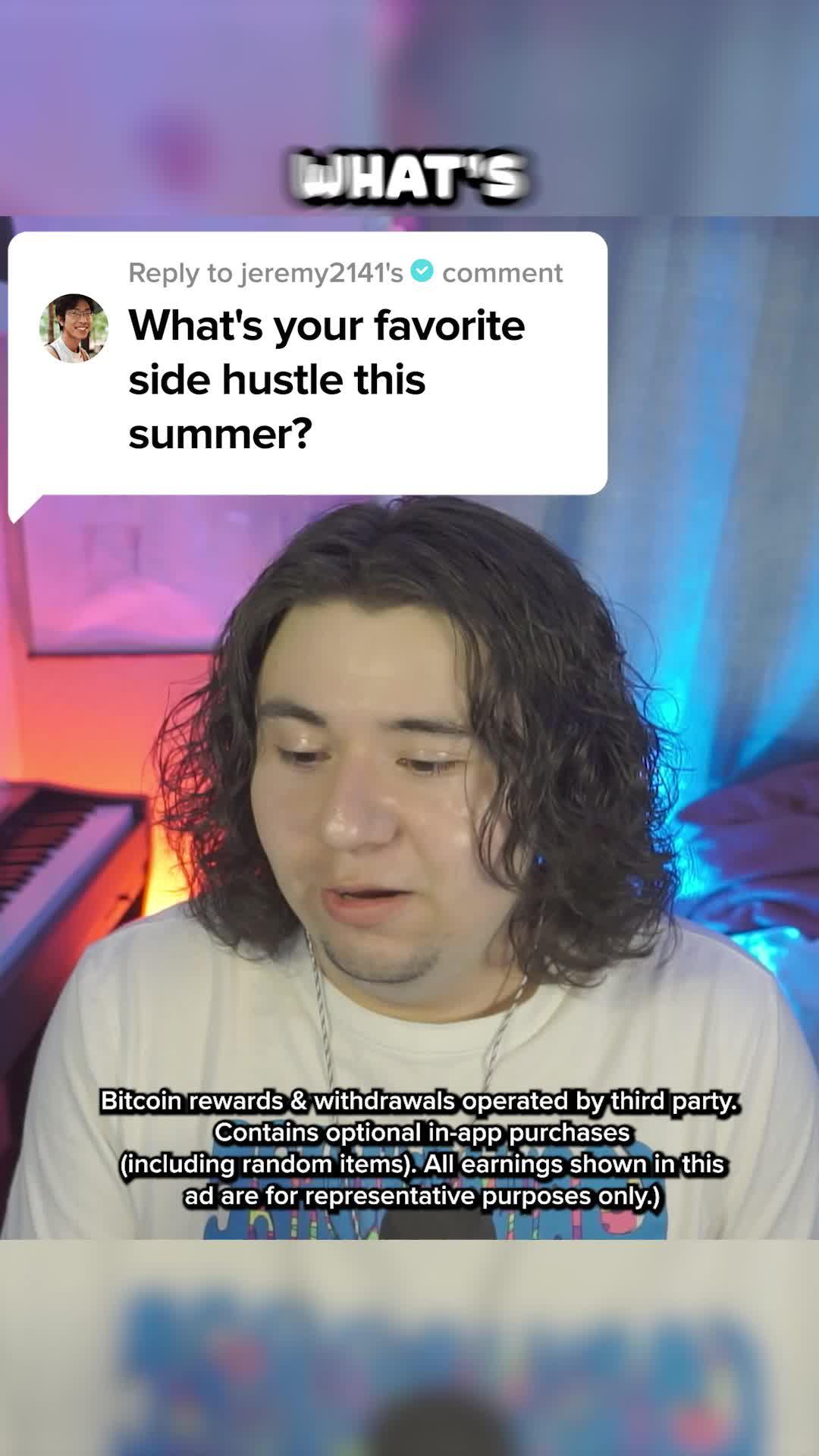 Play and Earn Bitcoin! Enjoy the rewards!