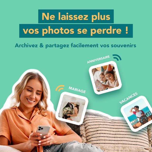 Faites des photos, on s'occupe du reste !