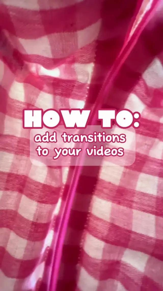 How to add transitions to any video!! With these transition you can easily turn any boring video into a fun & entertaining one!! Try them out✨ #madewithmojo #videoediting #ugccontentcreator #howtodotransitions #editingtips 