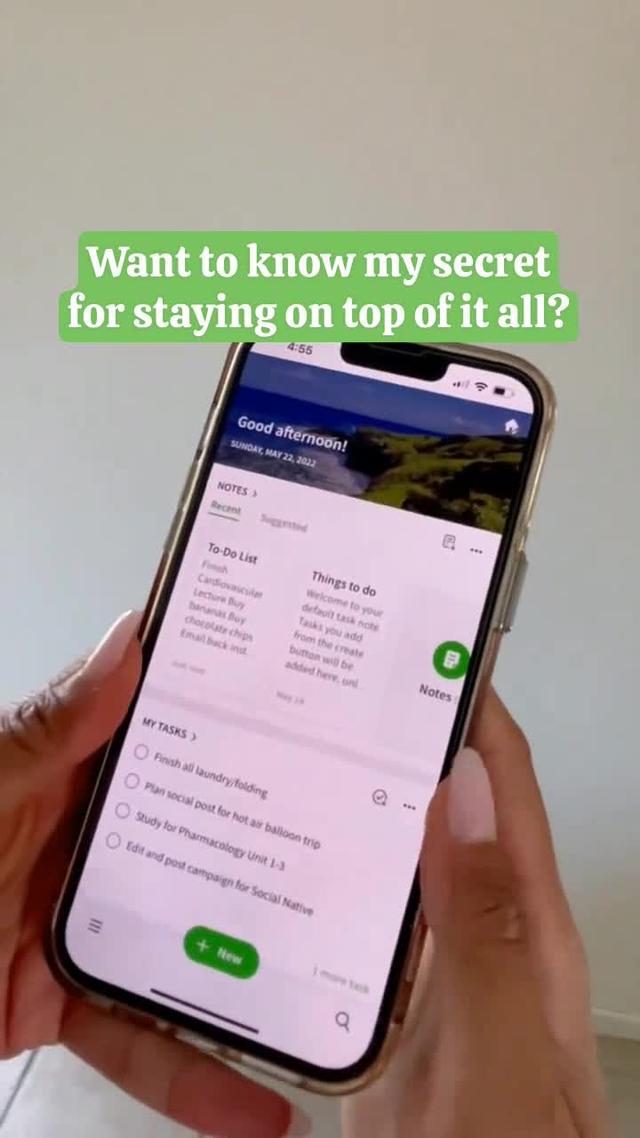 Life's busy, let Evernote help! Keep your to-dos, schedule, notes + more in one place. Download now!