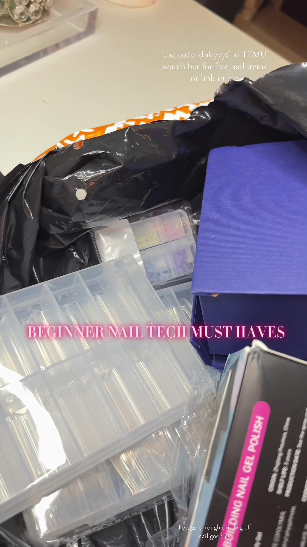 Check out TEMU for AFFORDABLE nail must haves!🎀 use code: dnk7776 in the search bar for FREE nail items 🫶🏻 ➡️ https://temu.to/m/u7ljw95r33n (app new users only with qualifying orders) #temu #temunailhaul #nails #nailhaul #nailmail #begginernailtech #begginernailtechtips #nais #nailtech #nailsartvideos #nailart #illinoisnailtech #nailinspo #fyp #foryou #CapCut