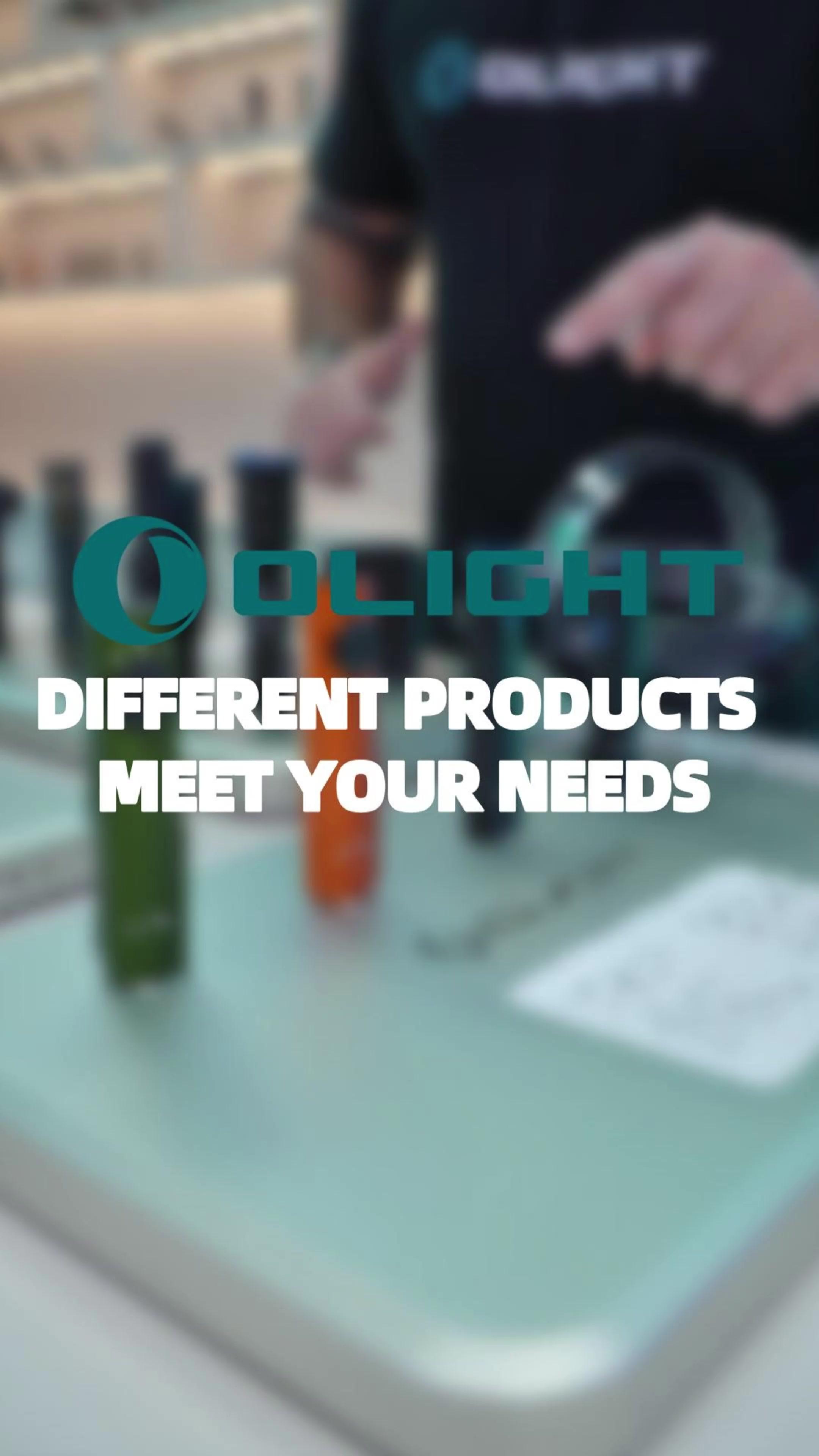 Olight APP, Download Now and Get more surprise on your first-time APP login.