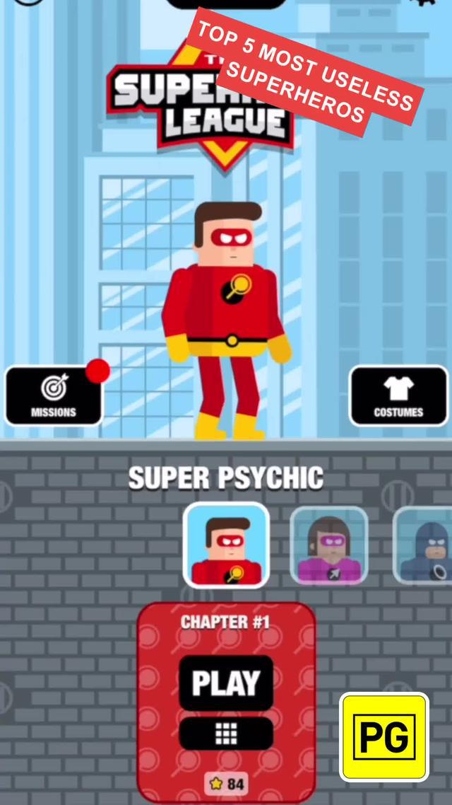 Become a superhero and save the world!