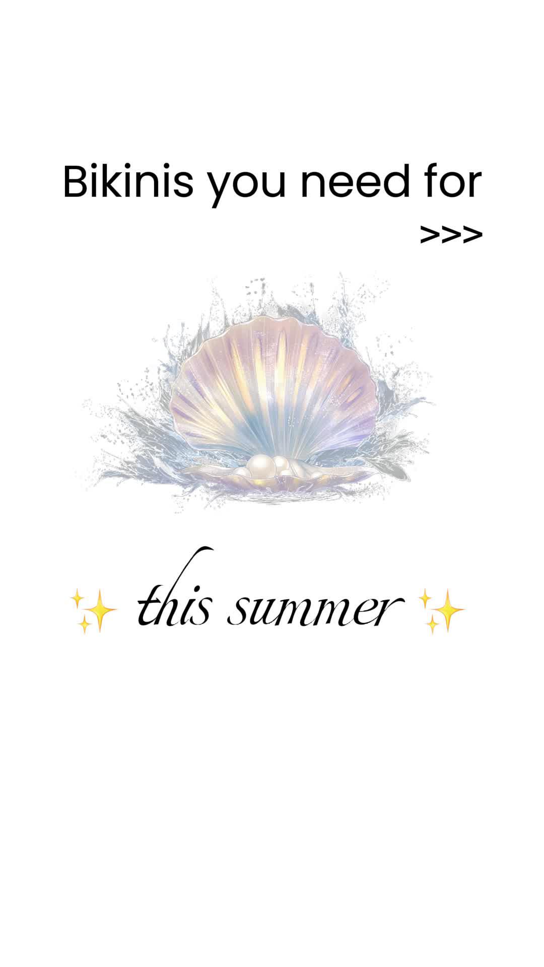 bikinis you need for this summer... 🌊👙🌴 #bikinis #summer #fashion #vacations #beachvibes