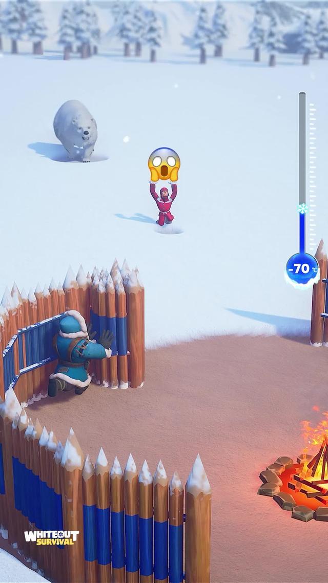 How will you survive in this world buried in ice and snow?