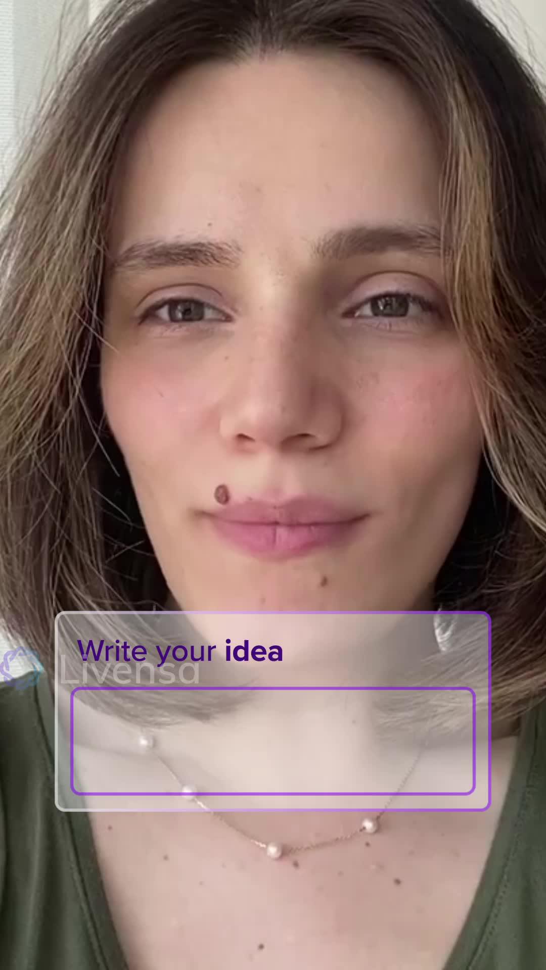 Create Al videos with your own words on mobile