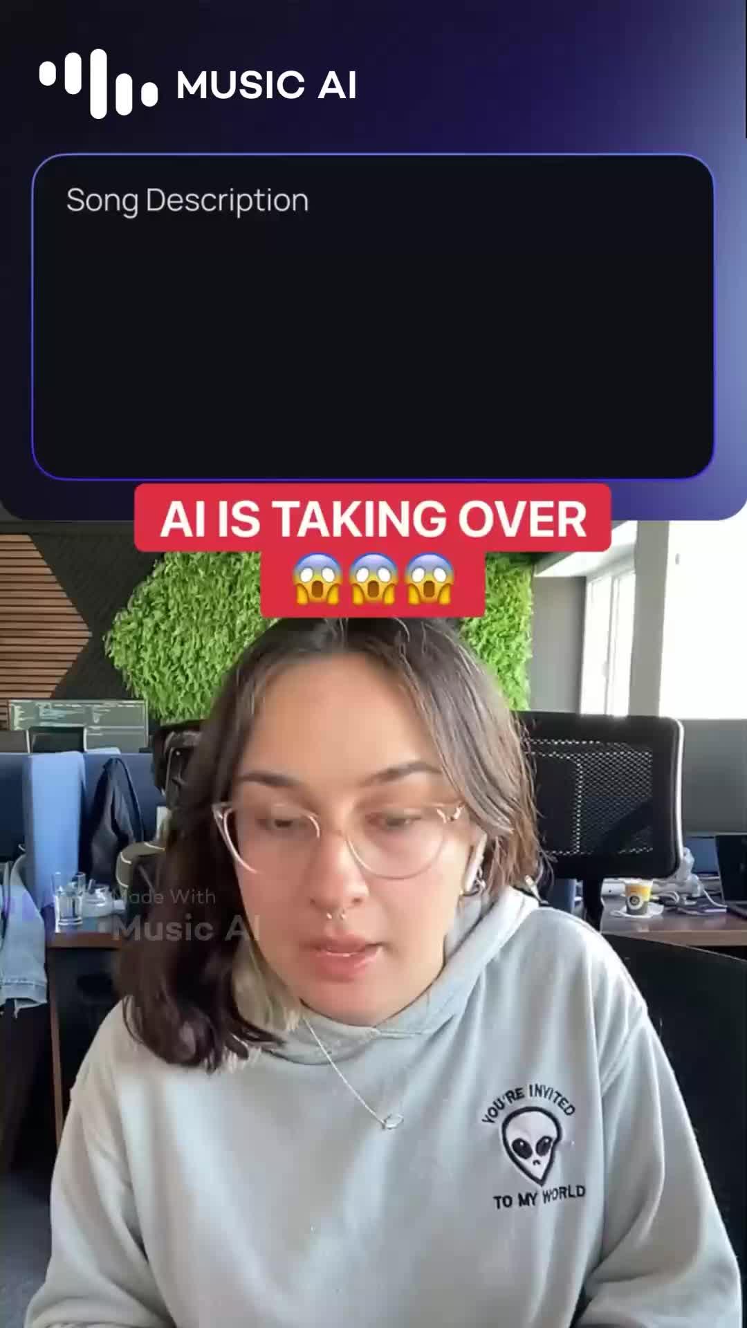 Make a song with your own words using AI!