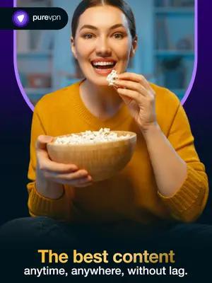 PureVPN ensures seamless streaming, access to global content, and secure connections. #cybersecurity #dataprivacy #streamnow