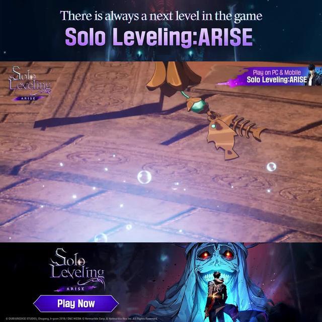 There is always a next level in the game! Solo Leveling:ARISE, enjoy the epic action with the game!
