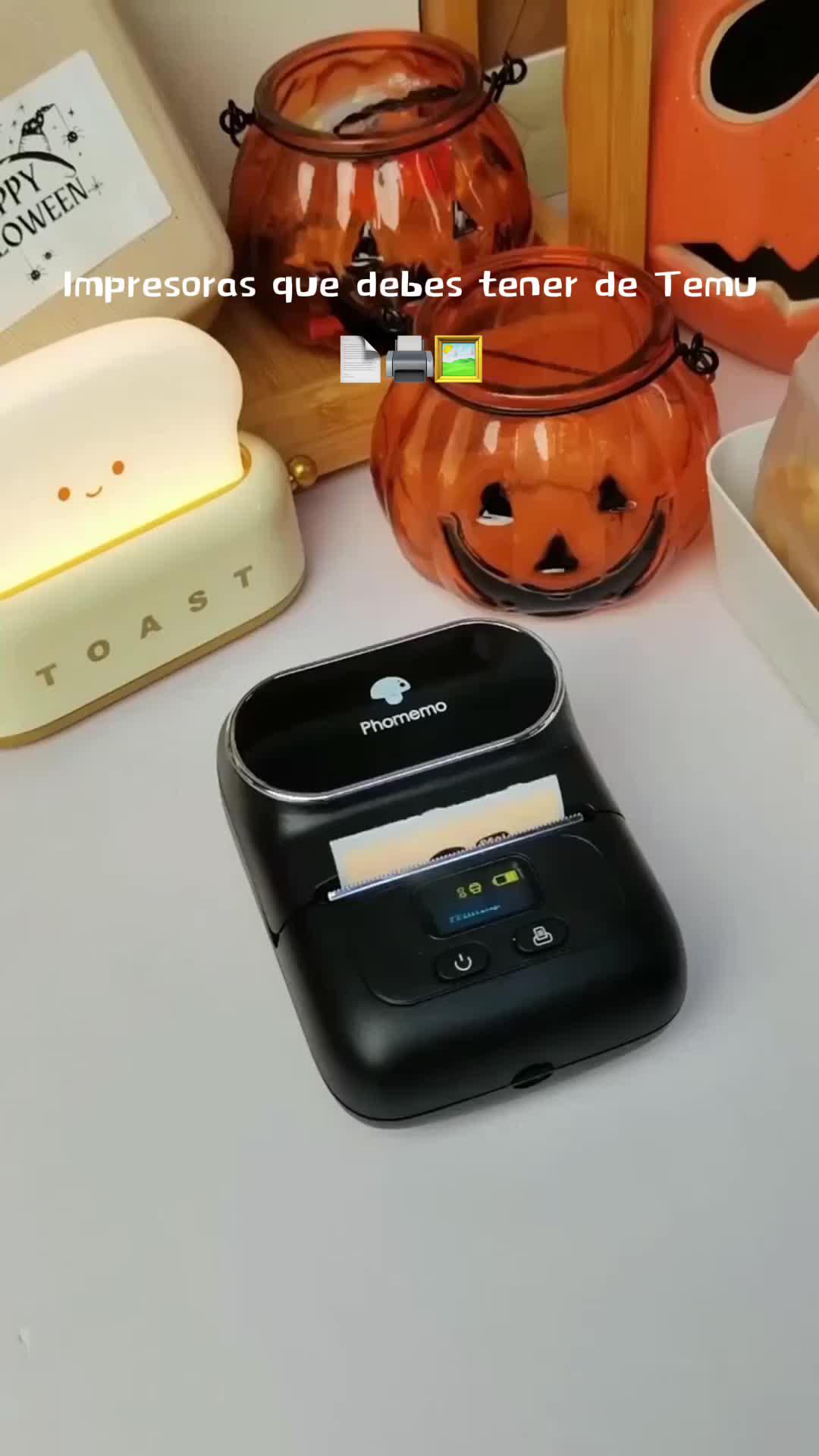 ¡Gratis! ¡Imprime tus recuerdos al instante! Con esta mini impresora portátil, captura cada momento. 📸🖨️ #ImpresoraMini #MemoriasPortatiles #Temufinds #InnovacionCreativa