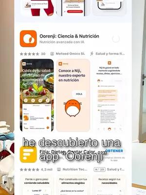 🌟 Descubre Oorenji, tu aliado para una vida más saludable 🍏🏃‍♂️  👉 Personaliza tu nutrición y alcanza tus objetivos de bienestar con facilidad.  📲 Descarga la app y comienza tu viaje hacia un estilo de vida más sano y feliz. ¡Te esperamos!  #OorenjiApp #NutriciónPersonalizada #SaludYBienestar #VidaSana #FitnessJourney #HealthyEating #DescargaLaApp @womanpersonaltrainers