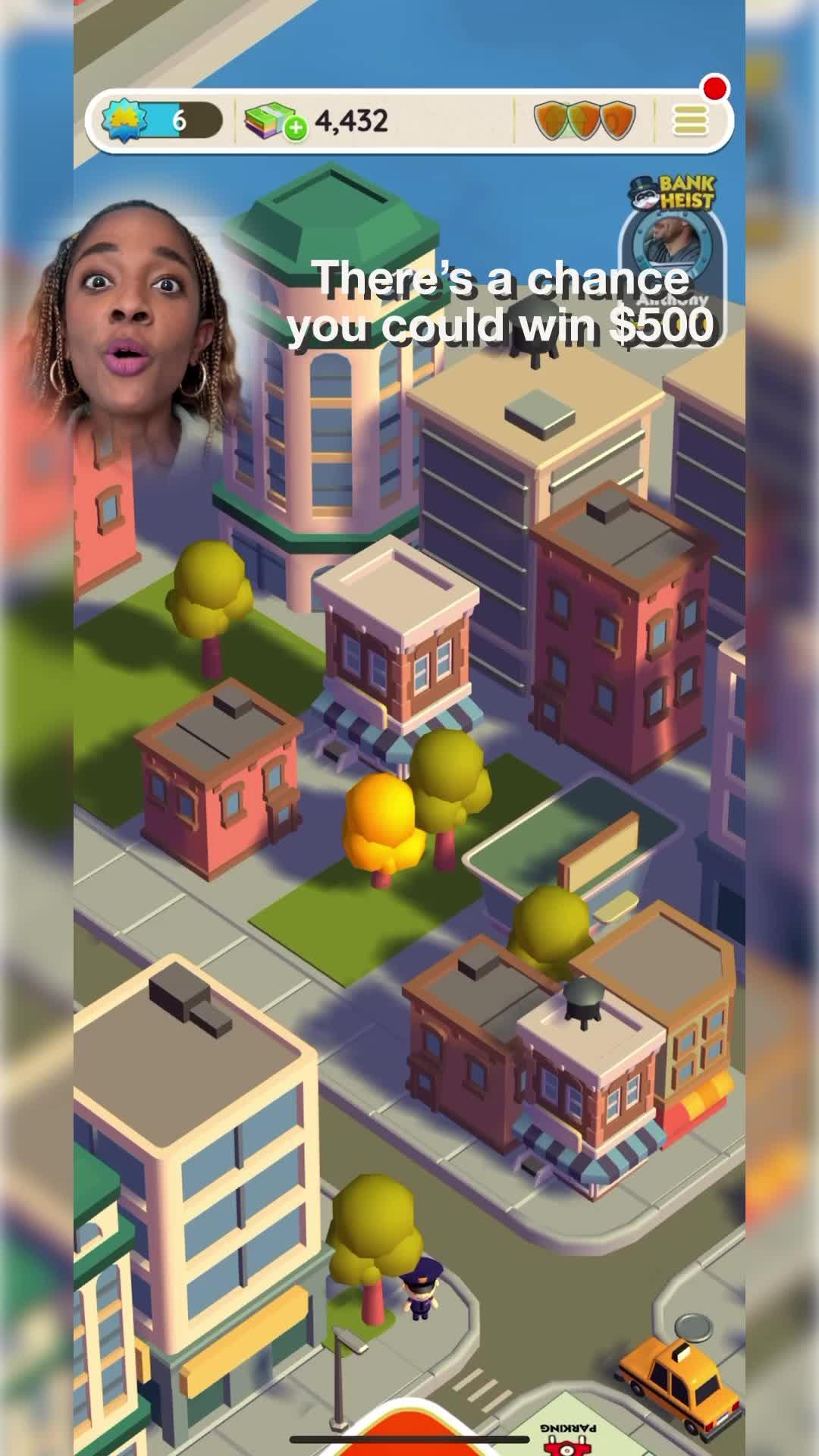 Earn your chance to win $500 just by playing Monopoly Go! through Rewarded Play.