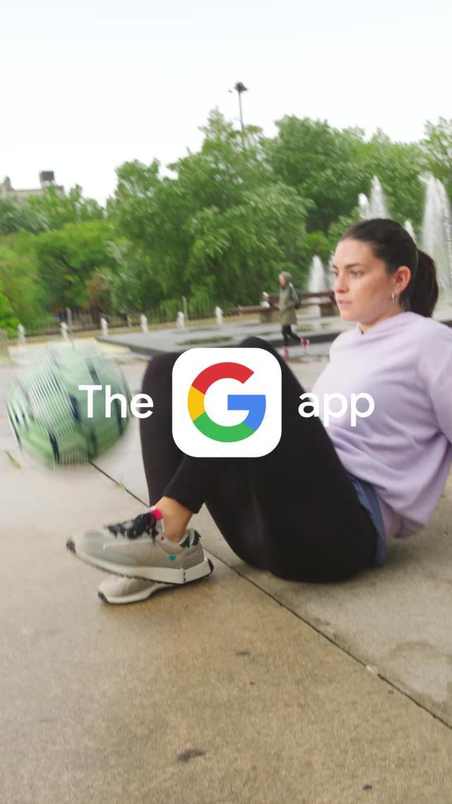 Love the ball as much as the skills? Download the Google app and get it for yourself