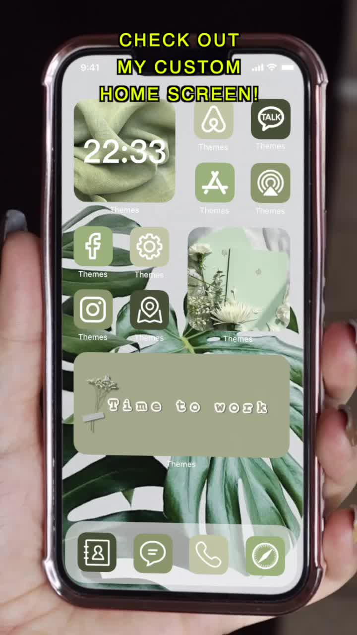 One Tap Changes Your Icon！！