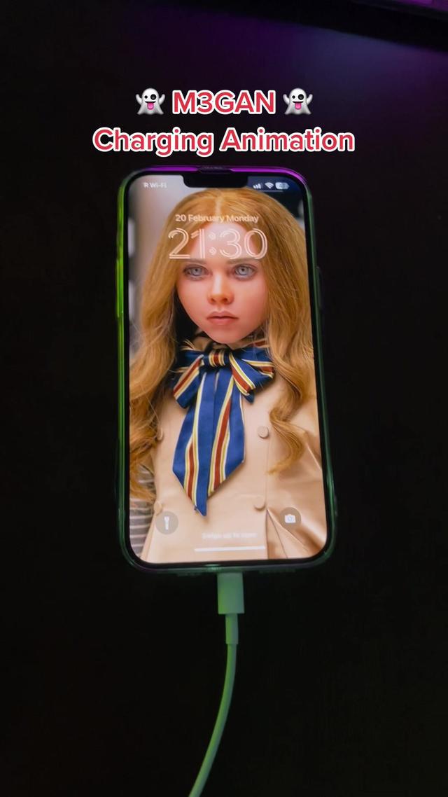 You should probably run 😱 #m3gan #m3ganmovie #m3gandance #m3ganedit #m3gandoll #chargingup #app 