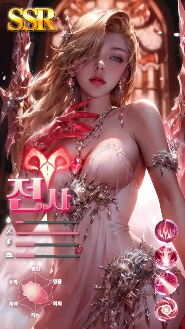 초미녀 캐릭터 획득, 벗기기 시스템 등록