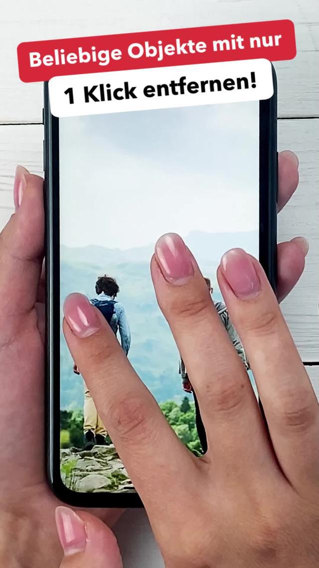 Entfernen Sie alle Objekte mit AI!