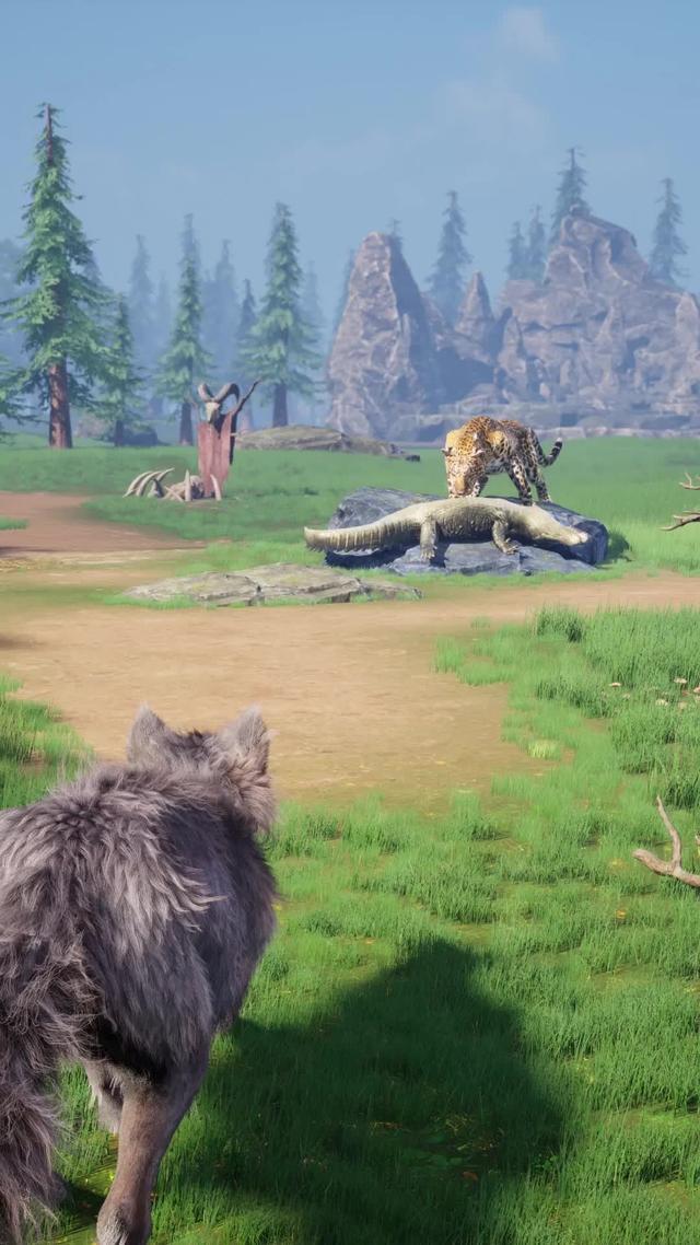 Try to survive and become stronger in the wild!