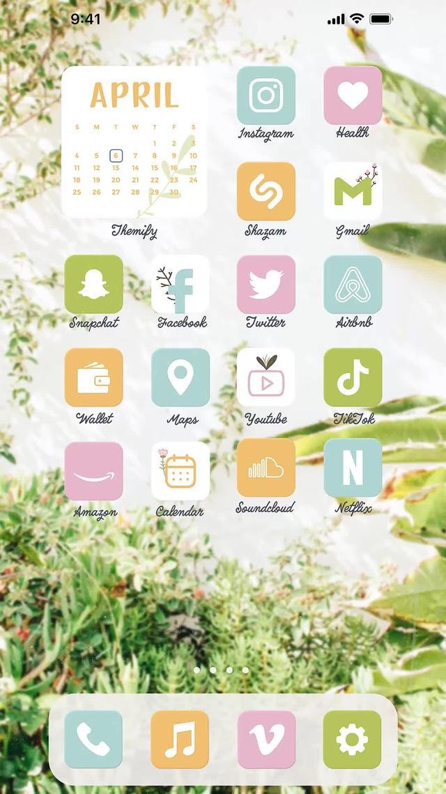 Set unique themes & icons!