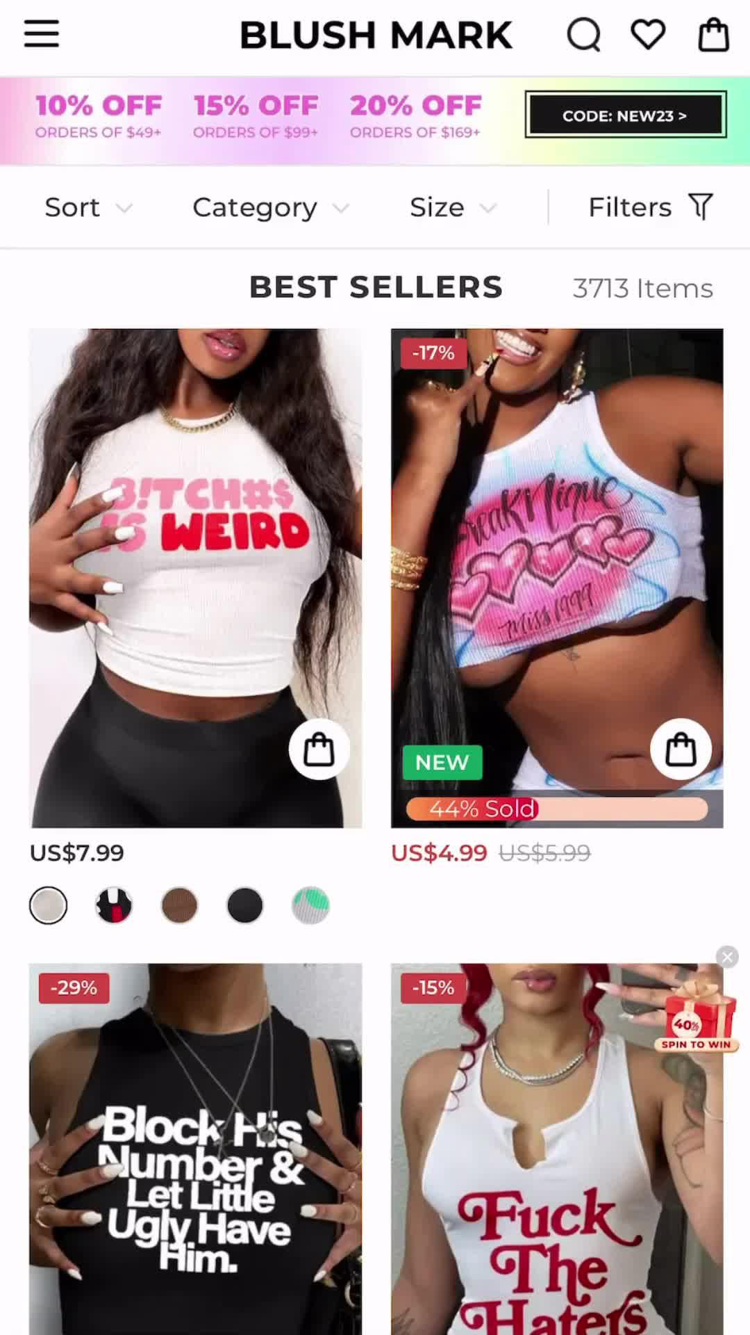 First Order 15% OFF on App!!