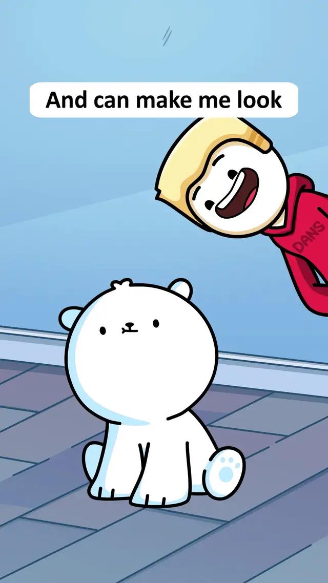 Who else really wants a Baby Polar Bear? Check out Vikingard #vikingard #rpg #gaming #gamingontiktok #funnyvideos #comedy 