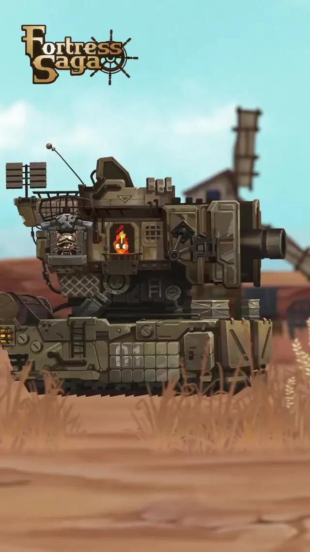 《洛伊的移動要塞》精美畫面，全程配音，最高誠意放置RPG新境界，感受洛伊的移動要塞豐富故事情節！