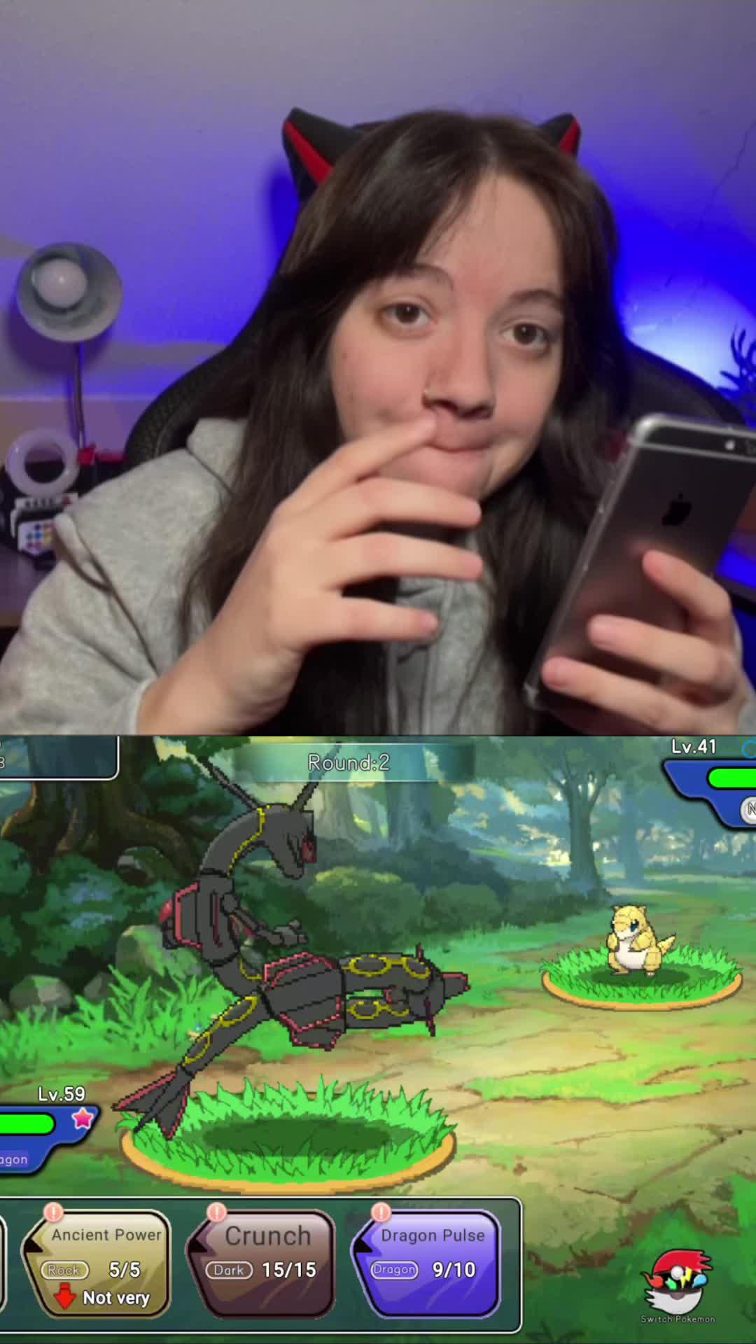 Online PVP battle against Pokémon