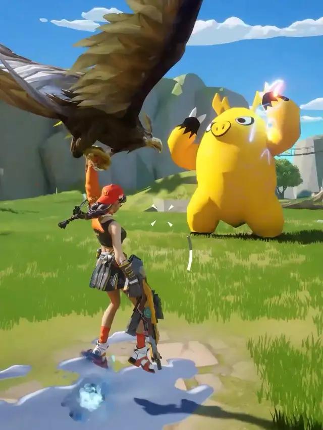 Lightning PIG? Just another working pal! #callofdragons #rok #palworld #fantasy #building