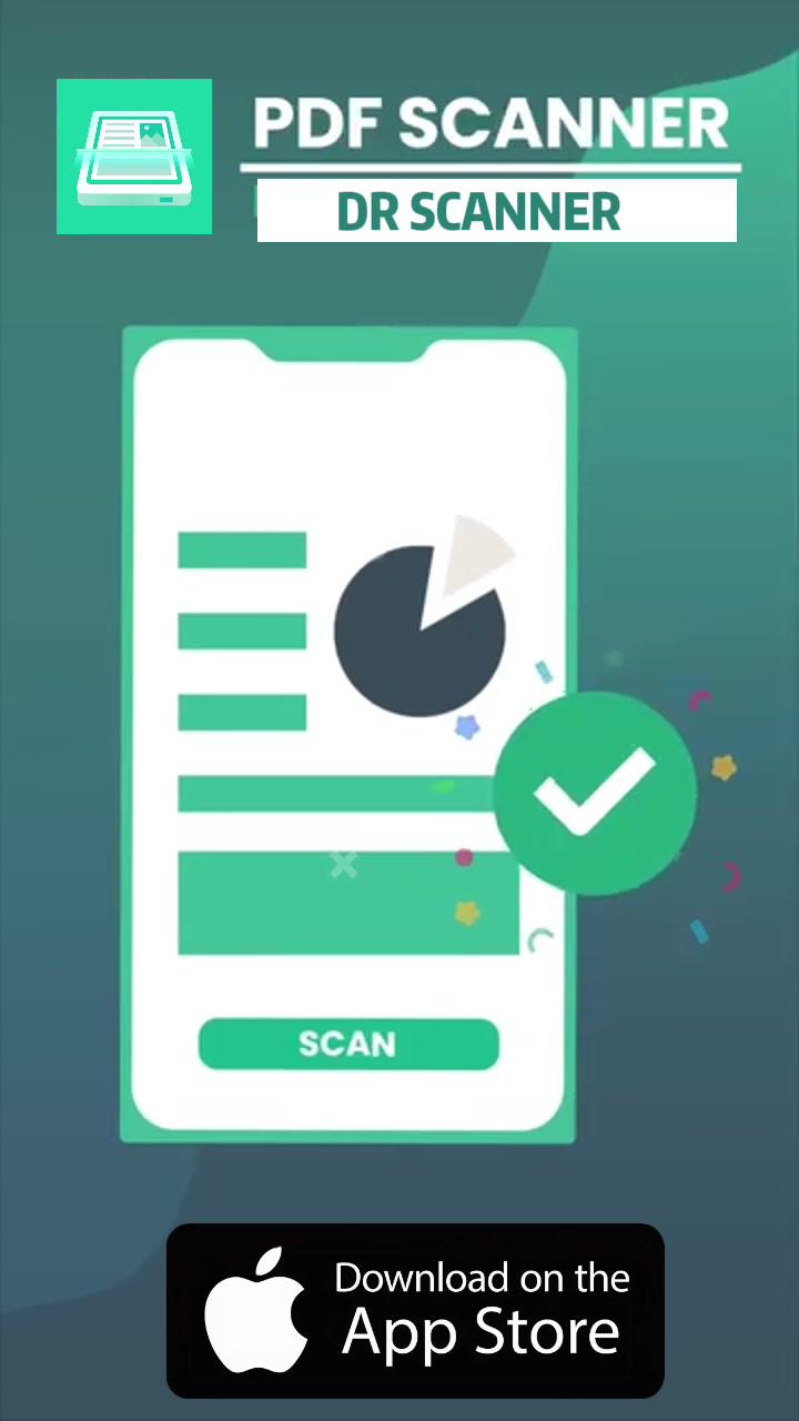 Simple PDF scanner app! Scan everything and share it as PDF!