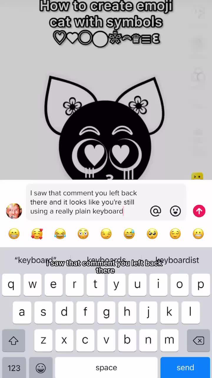 Various emojis and textarts for you to choose, you don't have to be a topic terminator anymore