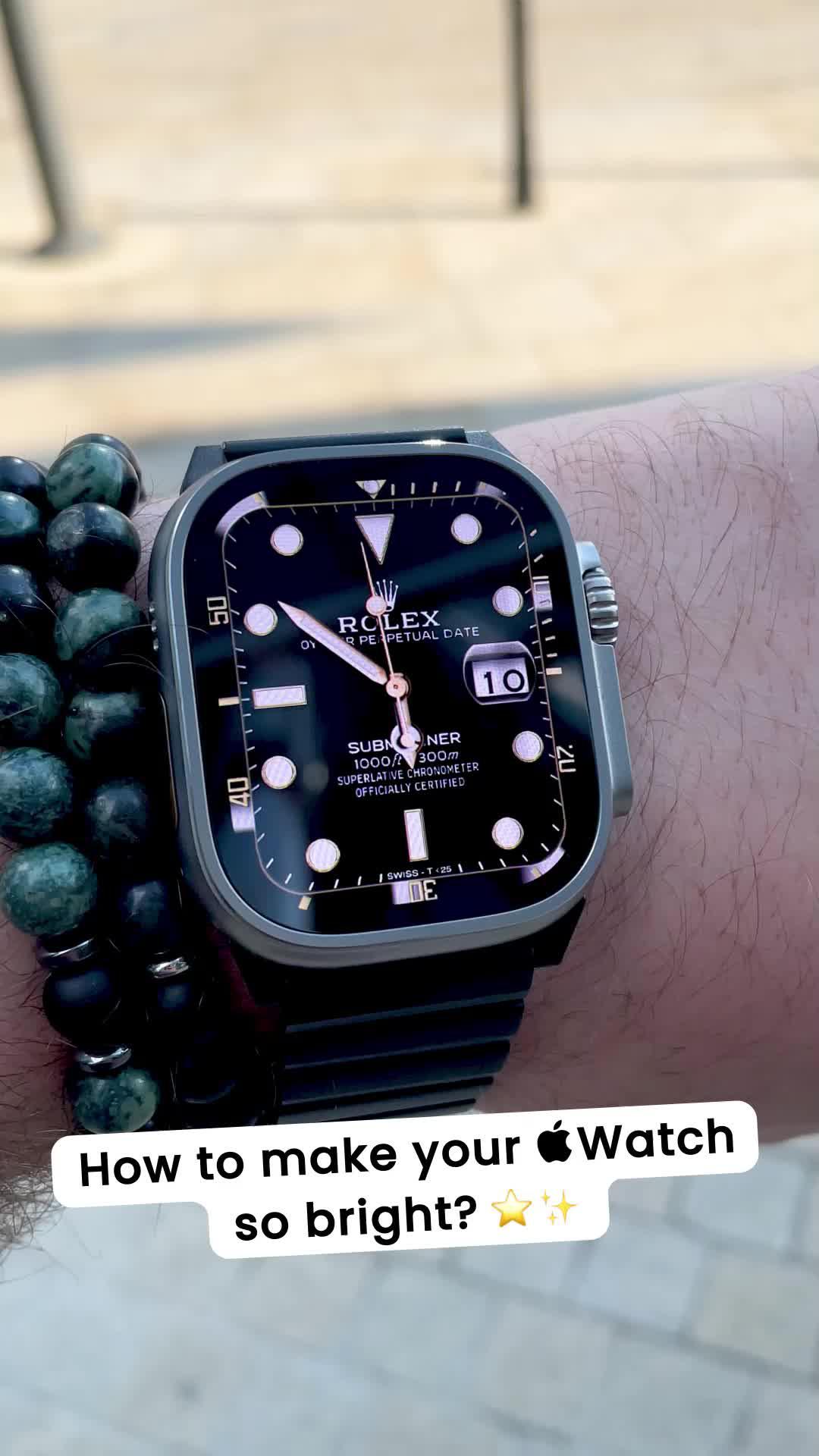 おお！新しいコレクション Apple Watch Face!アプリをダウンロードしてください！