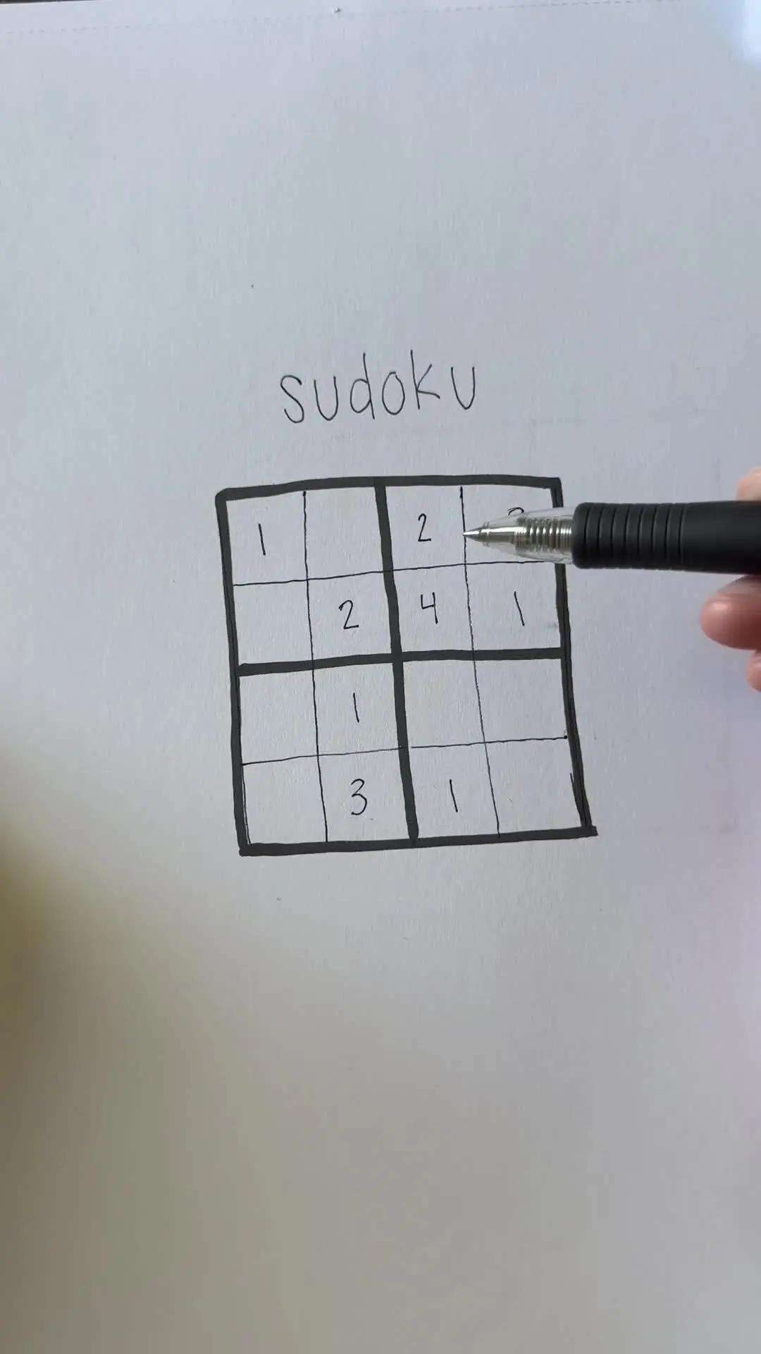 Enjoy your time – play SUDOKU!