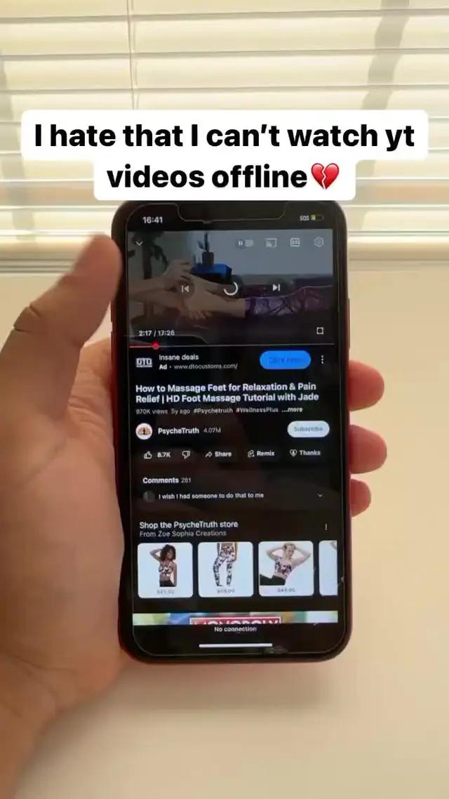Save any video to your phone