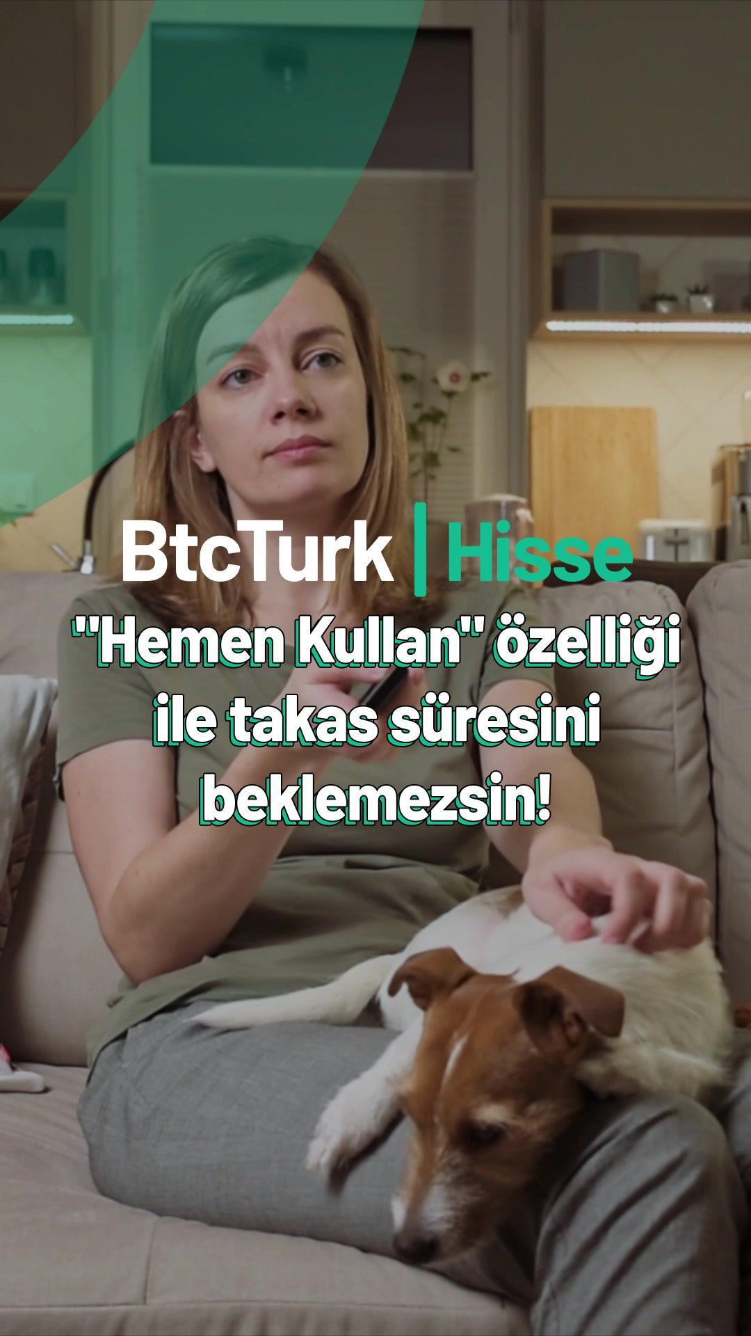 En sevdiğin dizinin yeni bölümünü günlerce beklersin ama BtcTurk | Hisse’de “Hemen Kullan” özelliği ile takas süresini beklemezsin! 🤩 *”Hemen Kullan” özelliği ile gerçekleştirilen işlemlerden komisyon ücreti alınmaktadır. #BtcTurkHisse #btcturk #hisse #yatırım #borsa #borsaistanbul 