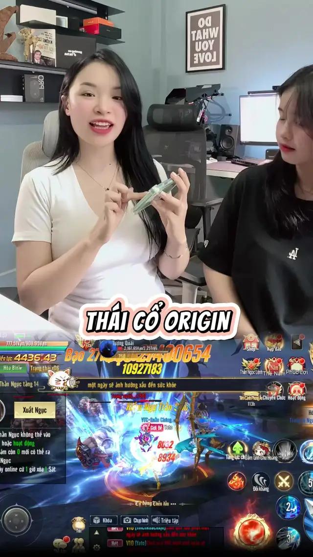 Cùng July Trải Nghiệm Game Thái Cổ Origin #julygaming #thaico #thaicoorigin #gamingontiktok 